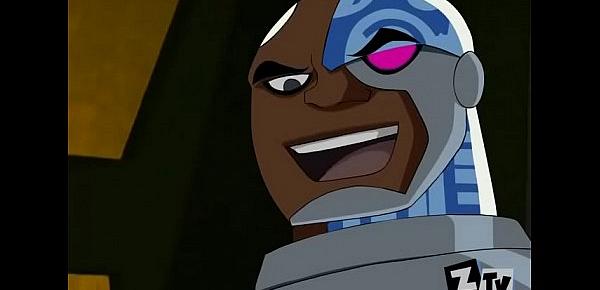  Teen Titans Cyborg fucks Jinx